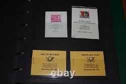 Germany Allied SBZ BIZO DDR BRD 1945-1992 collection Visir pages binder