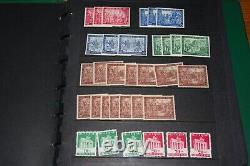 Germany Allied SBZ BIZO DDR BRD 1945-1992 collection Visir pages binder