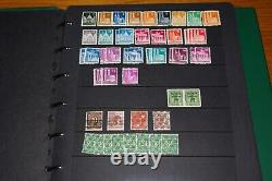 Germany Allied SBZ BIZO DDR BRD 1945-1992 collection Visir pages binder