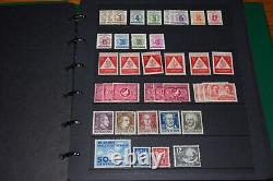 Germany Allied SBZ BIZO DDR BRD 1945-1992 collection Visir pages binder