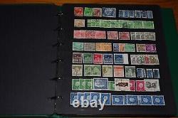 Germany Allied SBZ BIZO DDR BRD 1945-1992 collection Visir pages binder