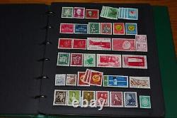 Germany Allied SBZ BIZO DDR BRD 1945-1992 collection Visir pages binder