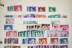 Germany & Area 1940s Collection Of 2,000+ Stamps Mint & Used Stored In Album