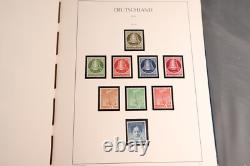 Germany Berlin 1948-1990 Collection of Hundreds in Lighthouse Hingeless Album