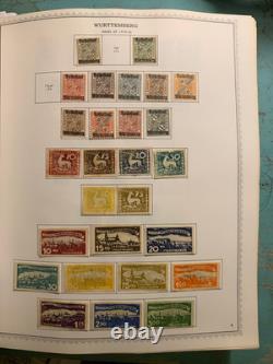 Germany Collection 2500+ Minkus Album 1849-1975 Bavaria, Reich, occupied, DDR