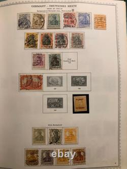 Germany Collection 2500+ Minkus Album 1849-1975 Bavaria, Reich, occupied, DDR