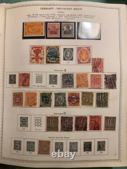 Germany Collection 2500+ Minkus Album 1849-1975 Bavaria, Reich, occupied, DDR