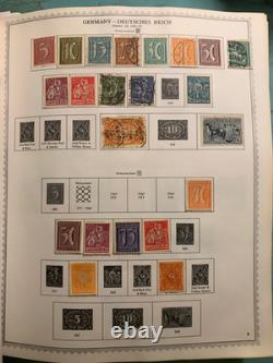 Germany Collection 2500+ Minkus Album 1849-1975 Bavaria, Reich, occupied, DDR