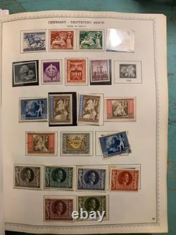 Germany Collection 2500+ Minkus Album 1849-1975 Bavaria, Reich, occupied, DDR