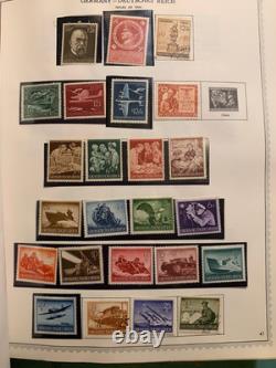 Germany Collection 2500+ Minkus Album 1849-1975 Bavaria, Reich, occupied, DDR