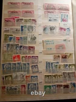 Germany Collection In Album, Mainly Weimar WWII + States/Occupied/Etc, + More