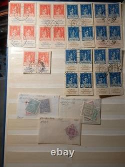 Germany Collection In Album, Mainly Weimar WWII + States/Occupied/Etc, + More