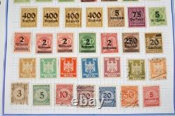 Germany Collection Of 2,400+ Stamps Mint & Used Stored In Album