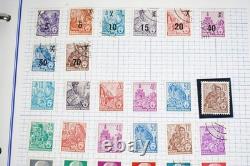 Germany Collection Of 2,450+ Stamps Mint & Used Stored In Mystic Voyager Album