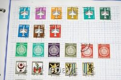 Germany Collection Of 2,450+ Stamps Mint & Used Stored In Mystic Voyager Album