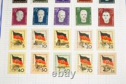 Germany Collection Of 2,450+ Stamps Mint & Used Stored In Mystic Voyager Album