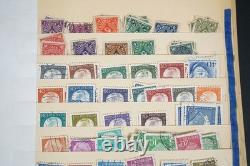 Germany Collection Of 3,800+ Stamps Mint & Used Stored In Album On Stock Pages