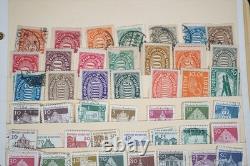Germany Collection Of 3,800+ Stamps Mint & Used Stored In Album On Stock Pages