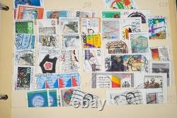 Germany Collection Of 3,800+ Stamps Mint & Used Stored In Album On Stock Pages