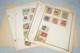 Germany Collection Of 600+ Used Stamps Town & Railroad Cancels On Album Pages