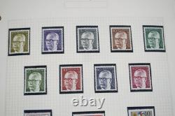 Germany Collection Of 700+ Stamps Mint & Used Stored In Album On Quadrille Pages