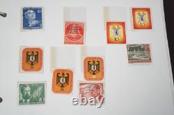Germany Collection Of 750+ Stamps Mint & Used Stored In Lighthouse Album