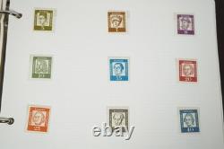 Germany Collection Of 750+ Stamps Mint & Used Stored In Lighthouse Album