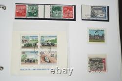 Germany Collection Of 750+ Stamps Mint & Used Stored In Lighthouse Album