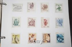 Germany Collection Of 750+ Stamps Mint & Used Stored In Lighthouse Album