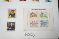 Germany Collection Of 750+ Stamps Mint & Used Stored In Lighthouse Album
