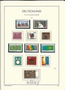 Germany Collection in Lighthouse Hingless Album, 1949 to 1986, Album Looks New
