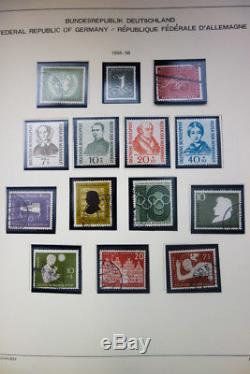 Germany & DDR Stamps Mostly NH Collection 1949-90 in 5 Albums