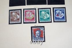 Germany Ddr 1950-1970 Collection Of 1,500+ Stamps Mint & Used In Schaubek Album