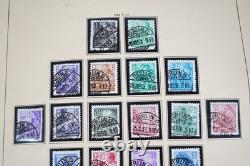 Germany Ddr 1950-1970 Collection Of 1,500+ Stamps Mint & Used In Schaubek Album