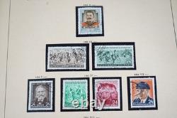 Germany Ddr 1950-1970 Collection Of 1,500+ Stamps Mint & Used In Schaubek Album