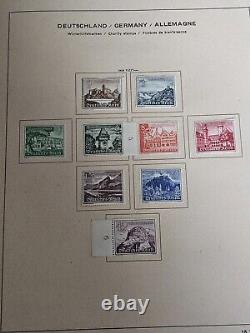 Germany Interesting Old Time Stamp Collection in Antique Schaubek Album