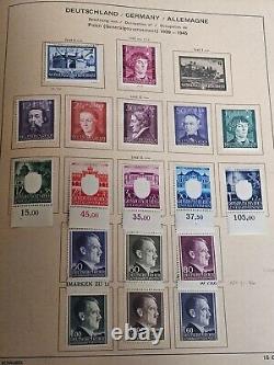 Germany Interesting Old Time Stamp Collection in Antique Schaubek Album
