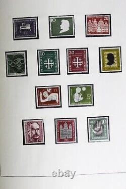 Germany MNH Stamp Collection in Huge Shaubek Album