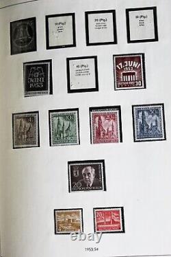 Germany MNH Stamp Collection in Huge Shaubek Album