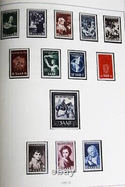 Germany MNH Stamp Collection in Huge Shaubek Album