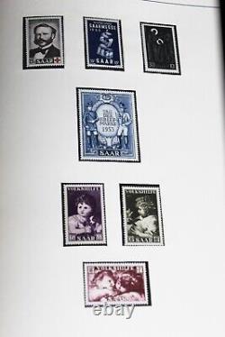 Germany MNH Stamp Collection in Huge Shaubek Album