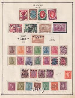 Germany Mint And Used Collection On Album Pages Bindcv