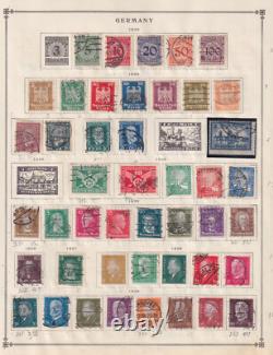 Germany Mint And Used Collection On Album Pages Bindcv