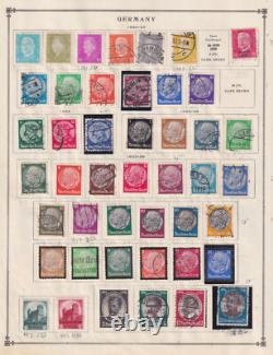 Germany Mint And Used Collection On Album Pages Bindcv