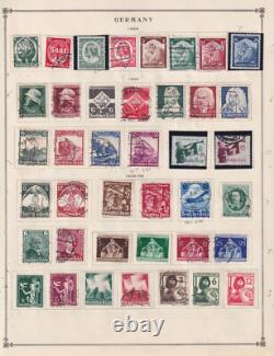 Germany Mint And Used Collection On Album Pages Bindcv