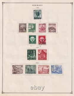 Germany Mint And Used Collection On Album Pages Bindcv