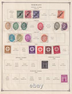 Germany Mint And Used Collection On Album Pages Bindcv