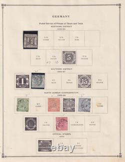 Germany Mint And Used Collection On Album Pages Bindcv