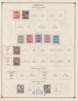 Germany Mint And Used Collection On Album Pages Bindcv
