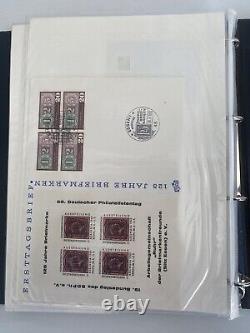 Germany Postage Stamp and Envelope Collection Album 270 Pieces 005 Briefmarke
